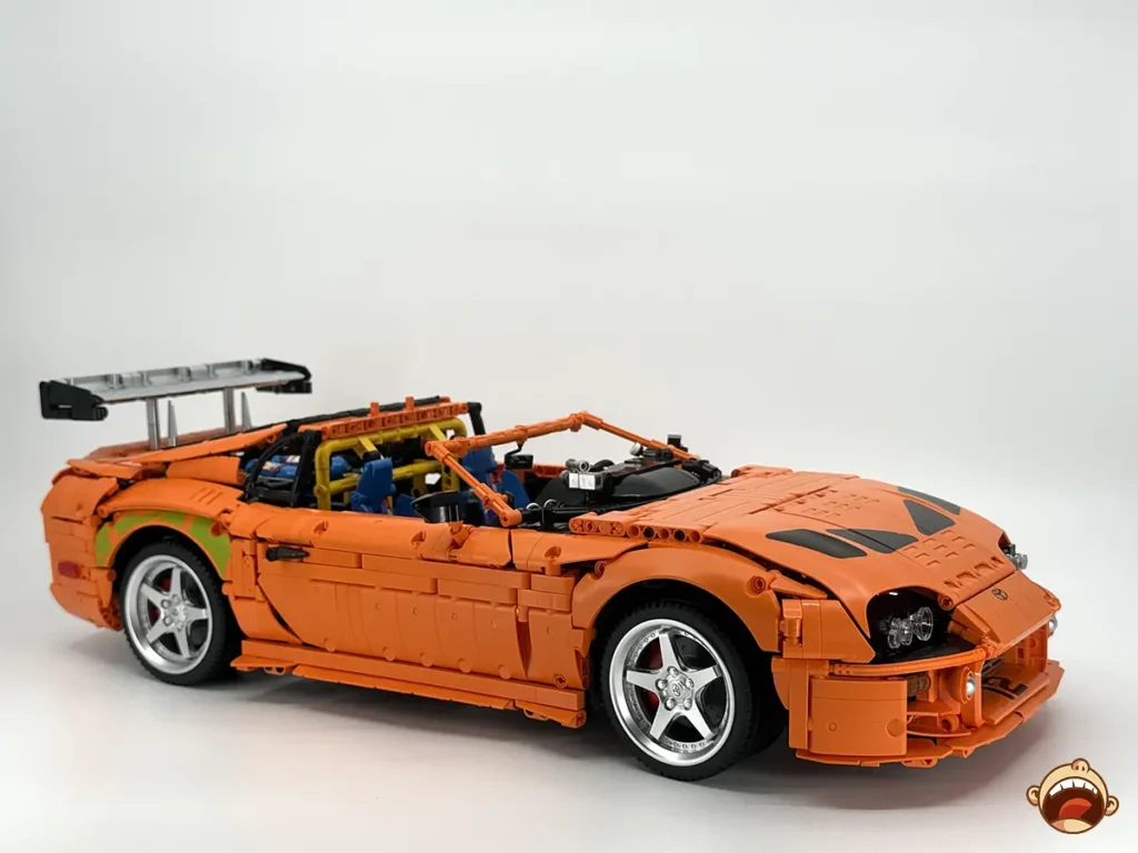 Bole Brick Toyota Supra A80 Building Set Review