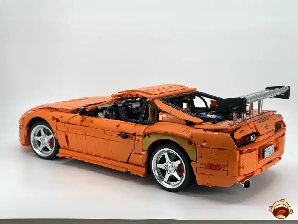 Bole Brick Toyota Supra A80 Building Set Review