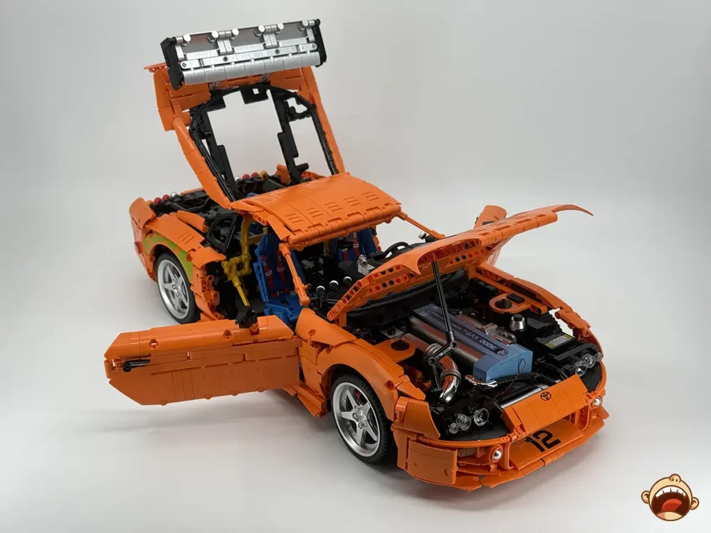 Bole Brick Toyota Supra A80 Building Set Review