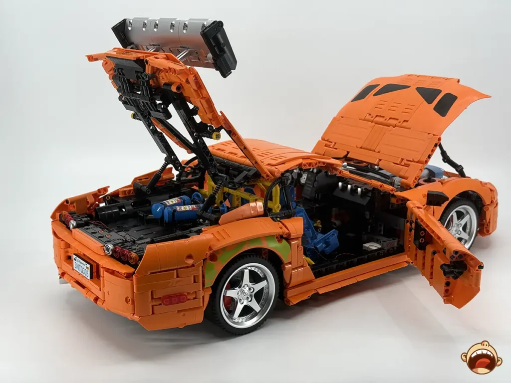 Bole Brick Toyota Supra A80 Building Set Review