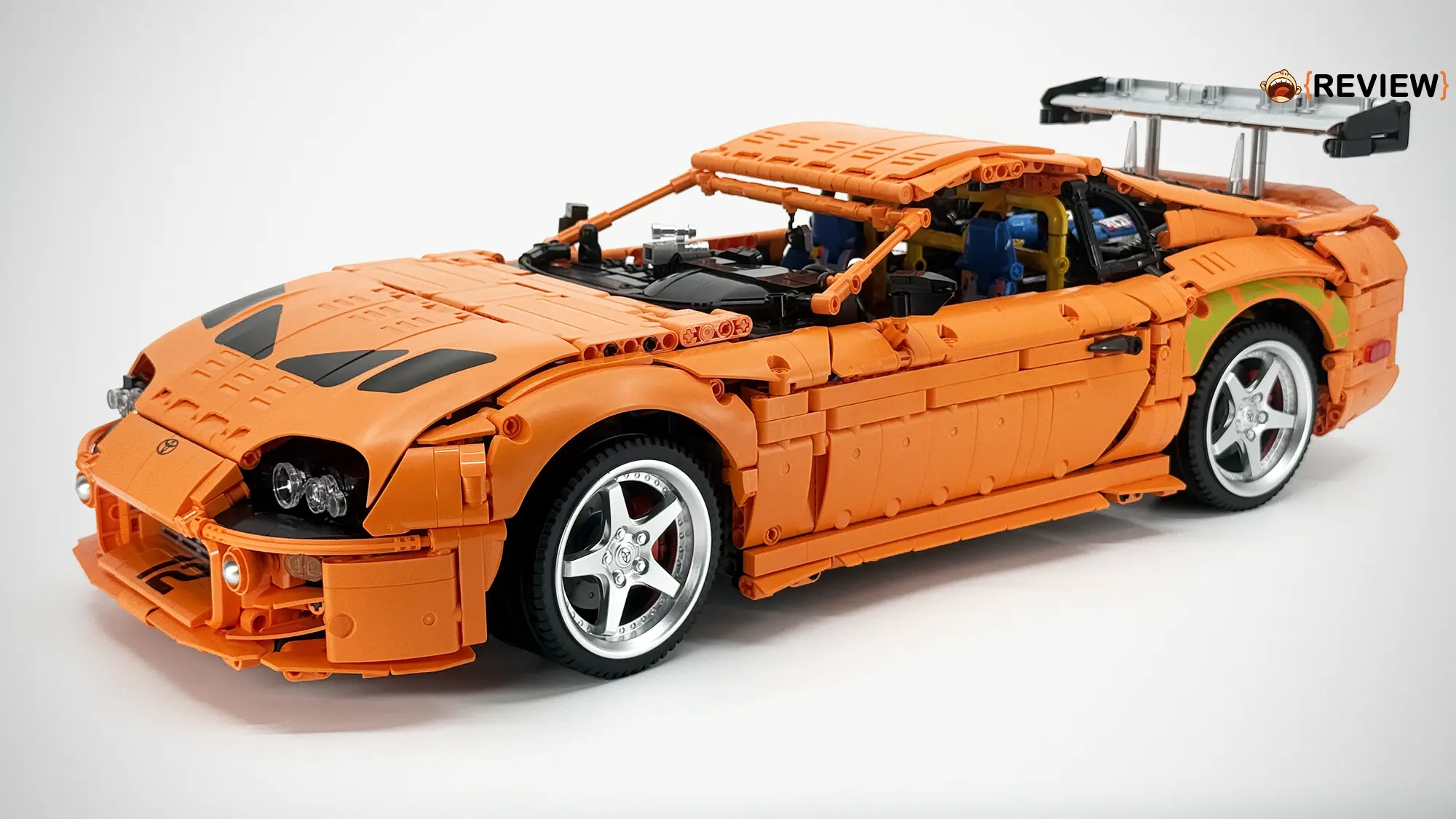 Bole Brick Toyota Supra A80 Building Set Review
