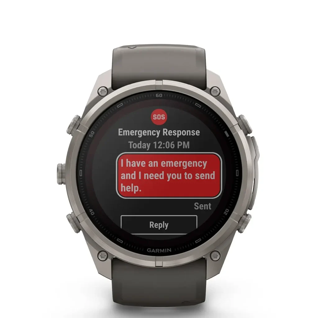 Garmin Fenix 9 Pro 51mm LTE Solar Titanium Pebble Silver