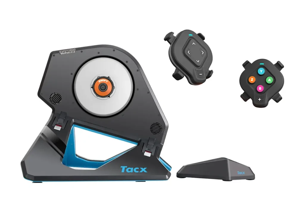 Garmin Tacx NEO 2T with Zwift Cog and Click