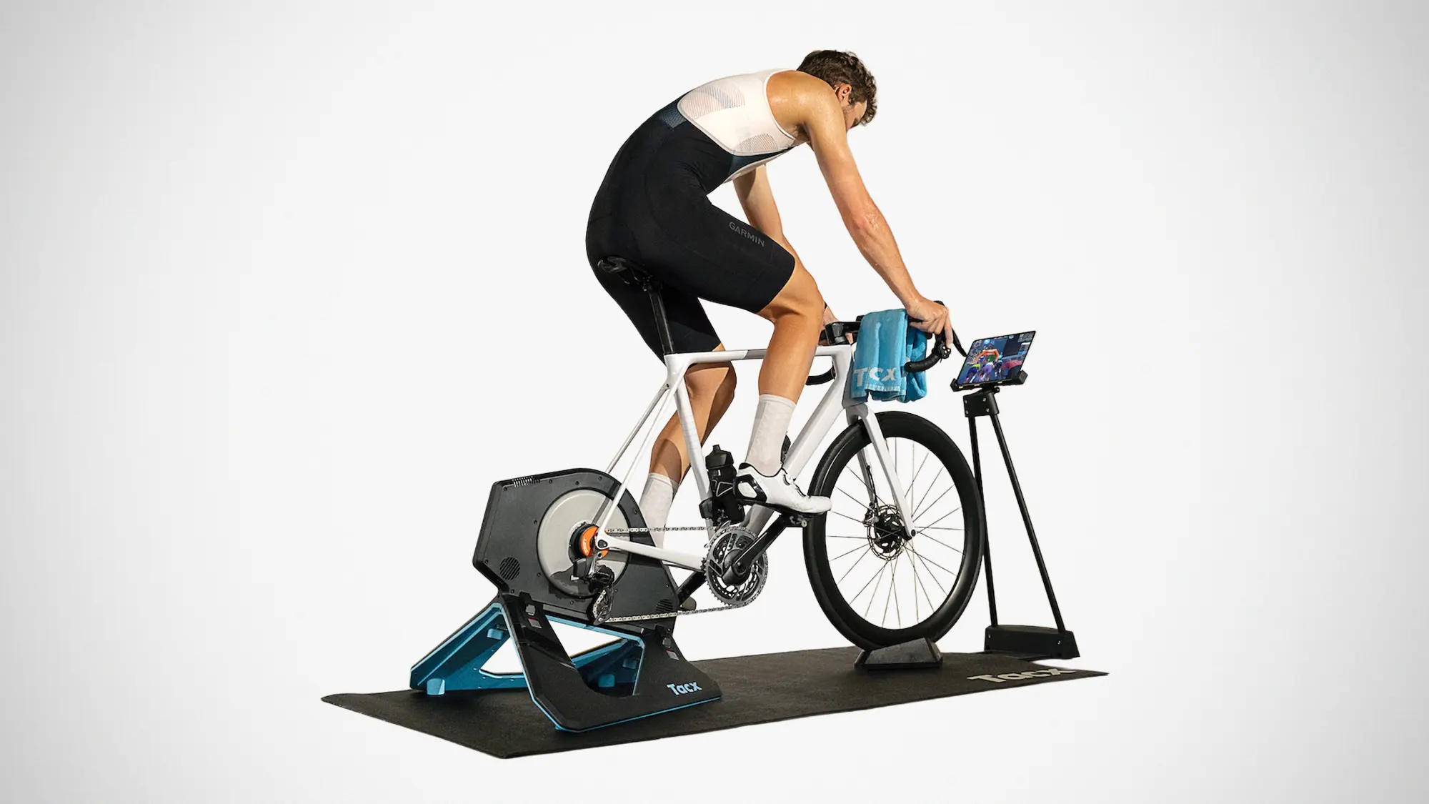 Garmin Tacx NEO 2T with Zwift Cog and Click