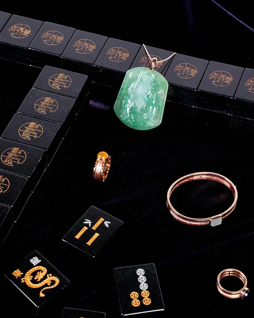 Imperial Harvest Bespoke Mahjong Set