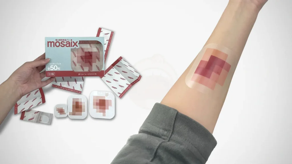 MOSAIX Mosaic Pattern Band-Aid by if_life_s2