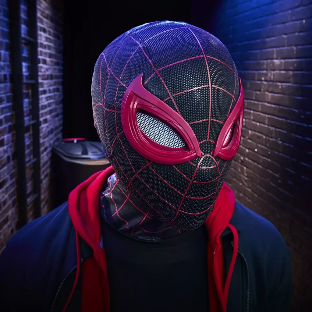 Marvel Legends Series Spider-Man: Miles Morales Electronic Expressive Mask