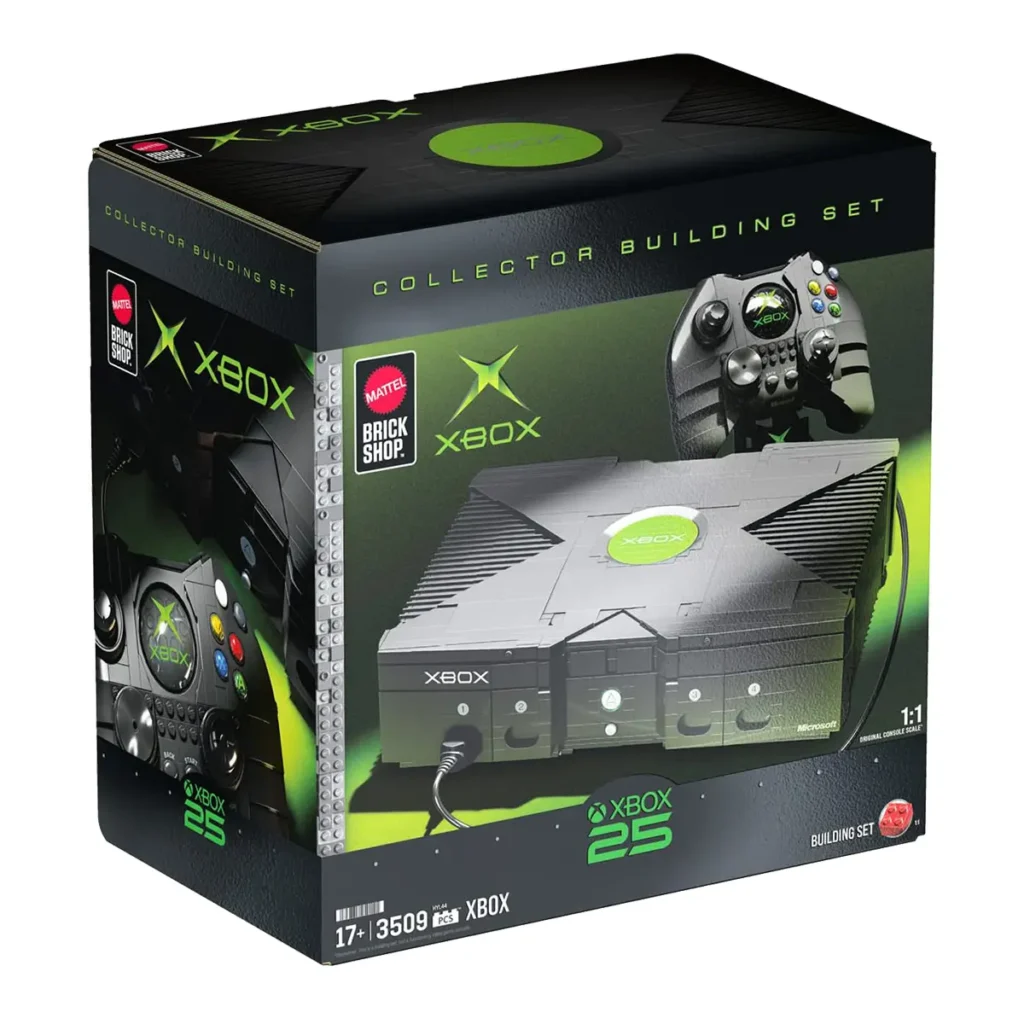 Mattel Brick Shop Microsoft Xbox Building Set