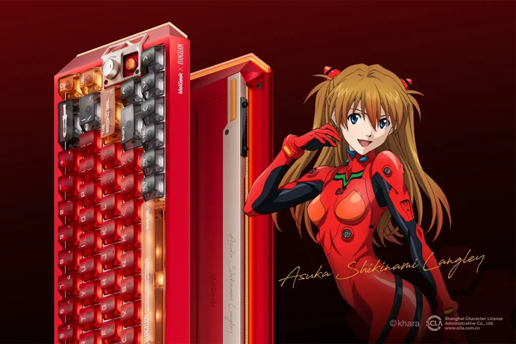 MelGeek x Evangelion Centauri 60 Asuka Edition