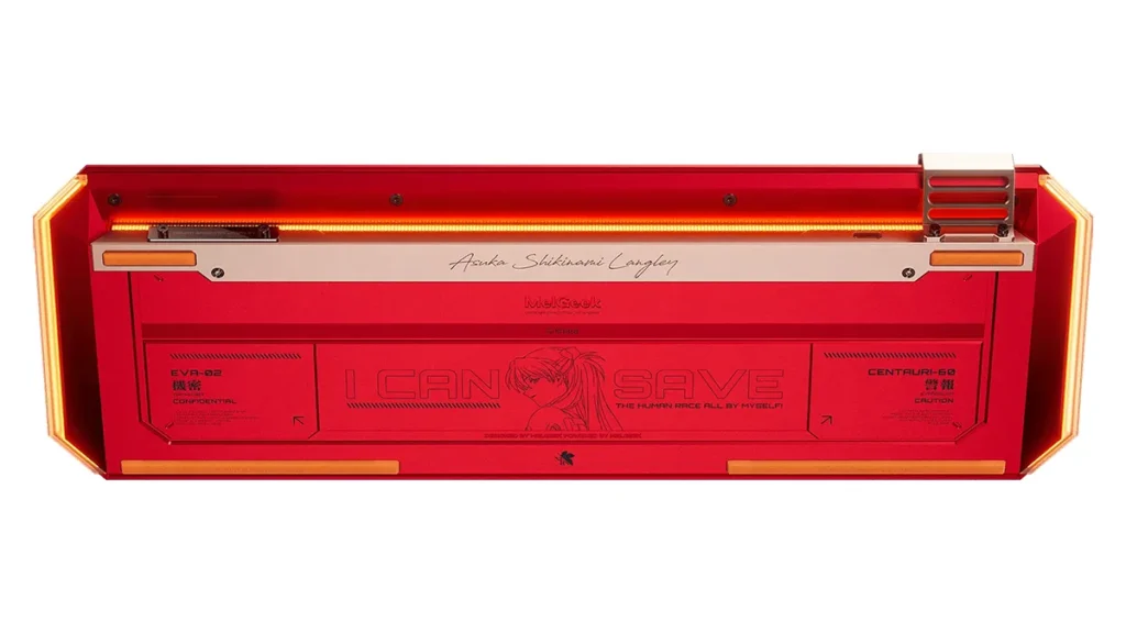 MelGeek x Evangelion Centauri 60 Asuka Edition