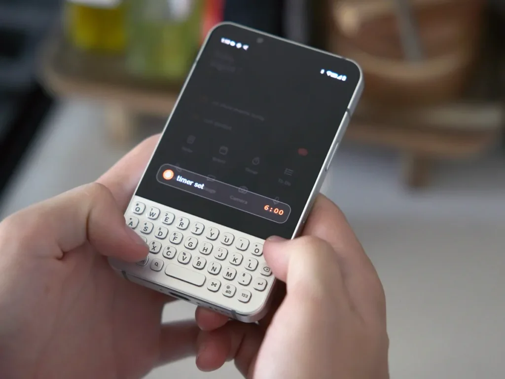 Minimal Phone 2 QWERTY Phone Kickstarter