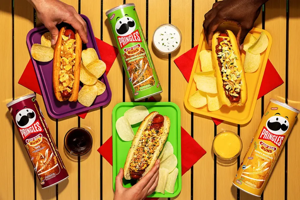 Pringles Pop Dog Buns