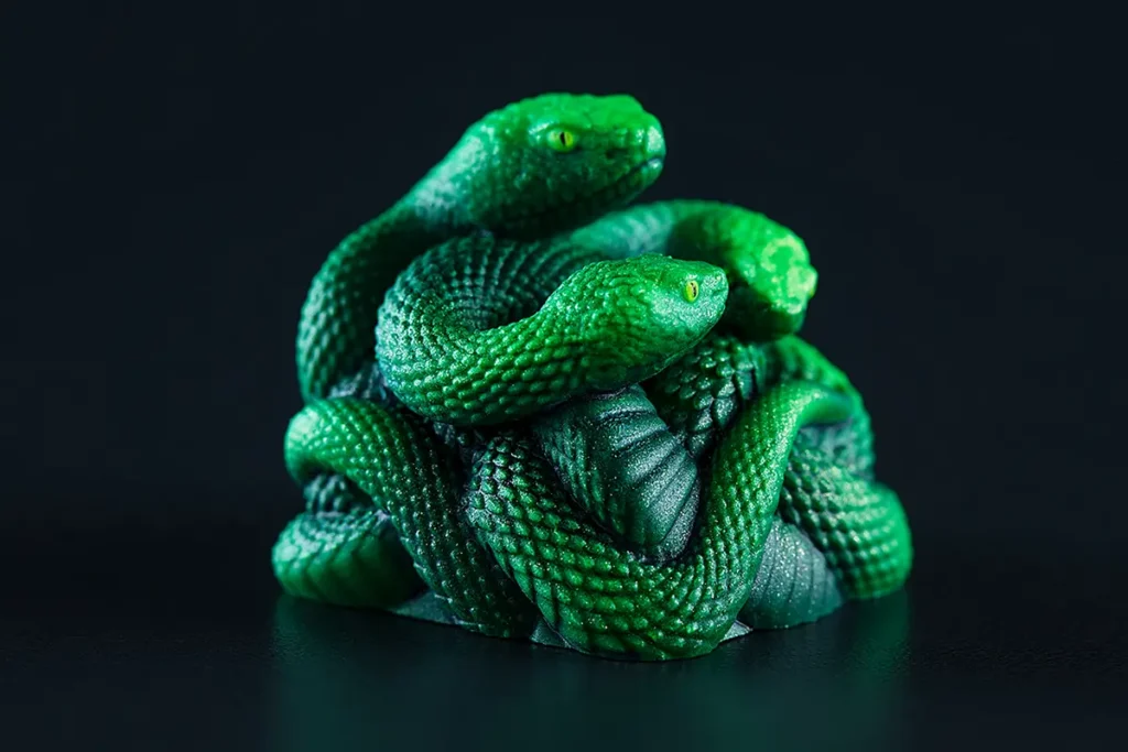 Razer Artisan Keycap Triple-Headed Snake Edition
