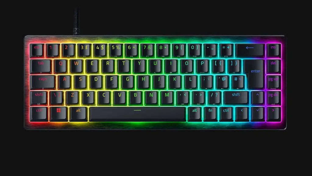 Razer Huntsman V3 HE Magnetic Mini 65% 8KHz Wired Gaming Keyboard