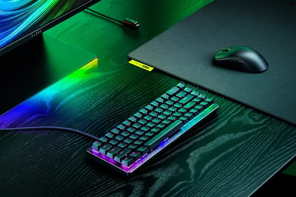 Razer Huntsman V3 HE Magnetic Mini 65% 8KHz Wired Gaming Keyboard