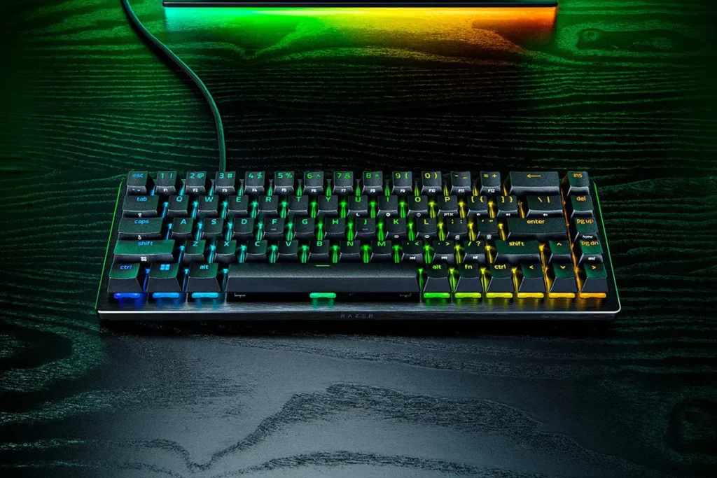 Razer Huntsman V3 HE Magnetic Mini 65% 8KHz Wired Gaming Keyboard