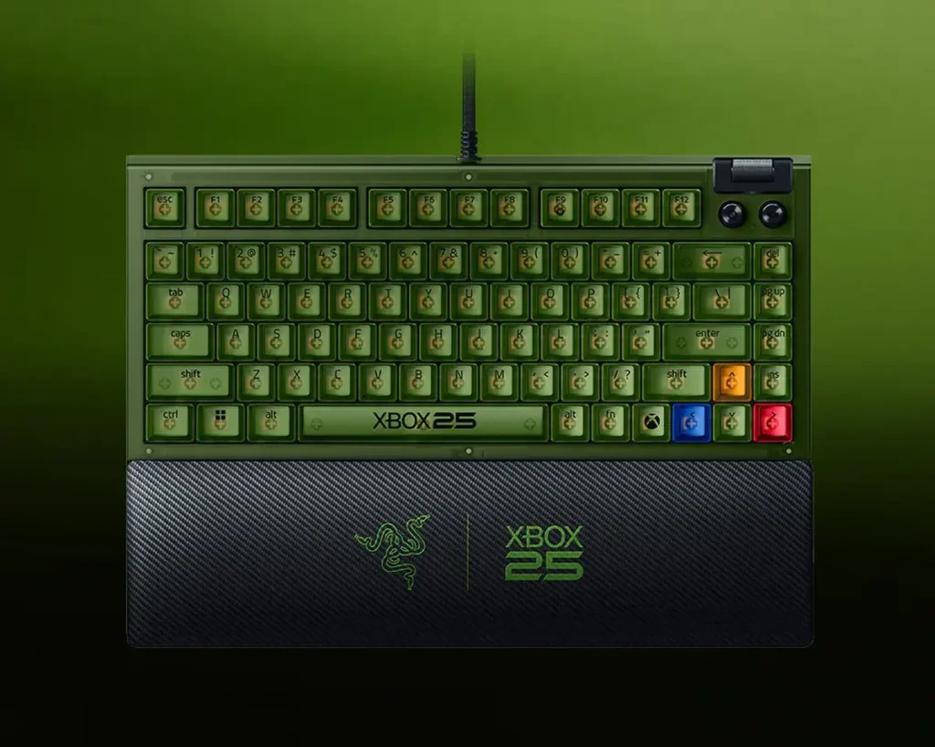 Razer BlackWidow V4 75% Xbox 25 Anniversary Edition