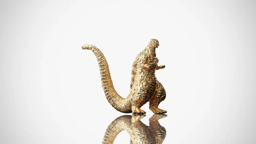 Shin Godzilla (2016) K18 Gold Figure