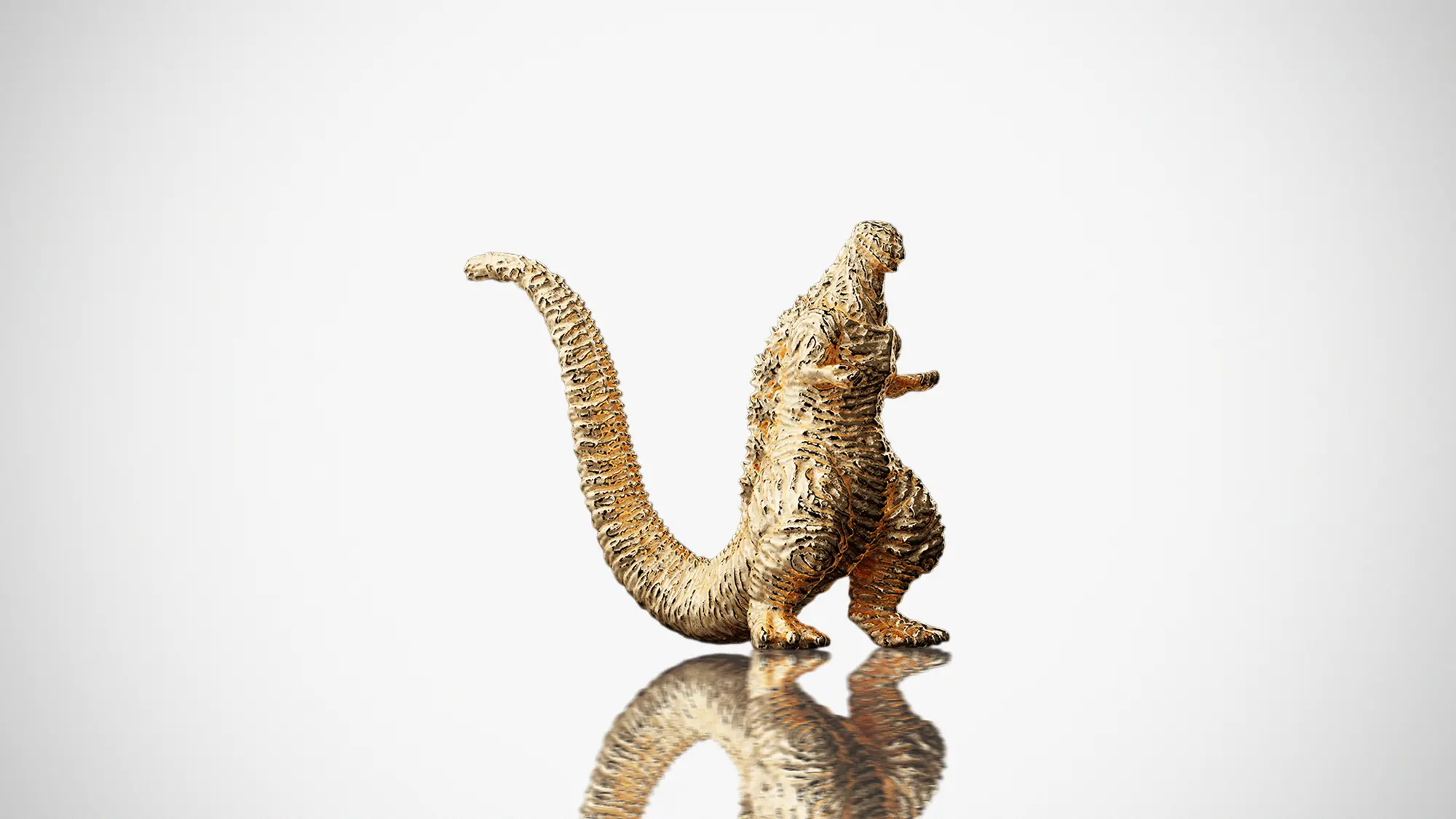 Shin Godzilla (2016) K18 Gold Figure
