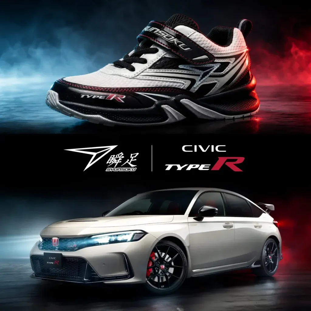 Syunsoku × Honda Civic Type R Collaboration Shoe