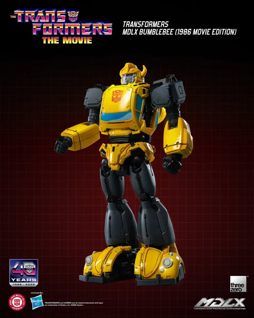 ThreeZero Transformers MDLX Bumblebee (1986 Movie Edition)
