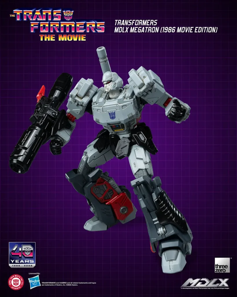 ThreeZero Transformers MDLX Megatron (1986 Movie Edition)