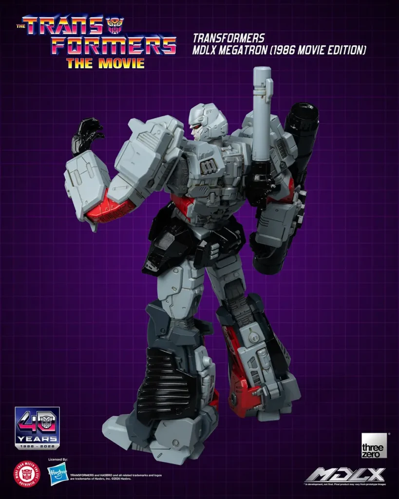 ThreeZero Transformers MDLX Megatron (1986 Movie Edition)