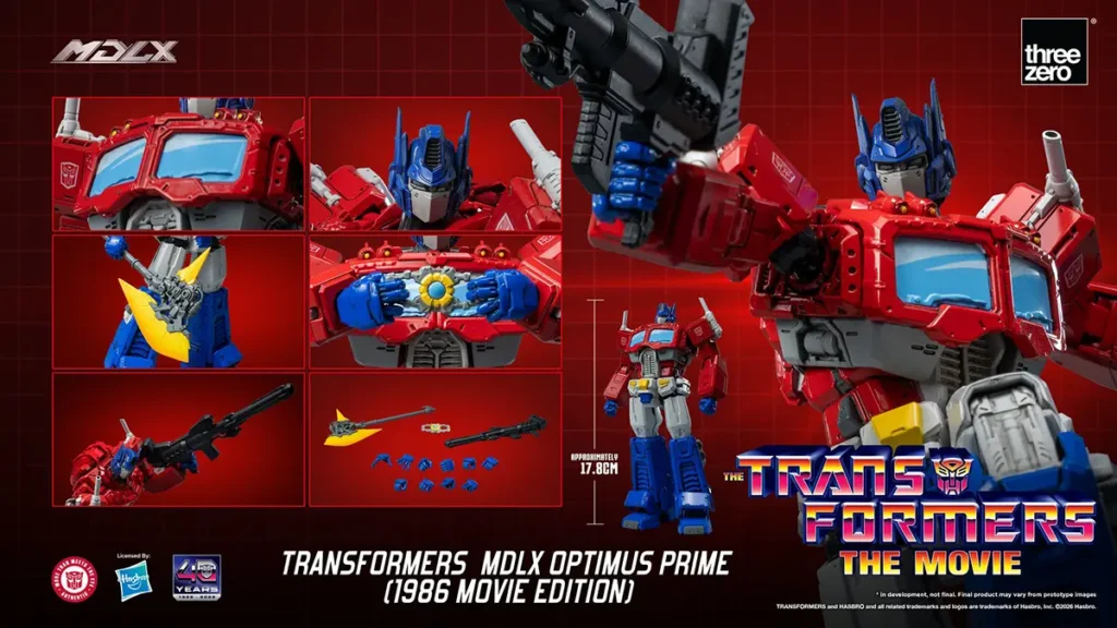 ThreeZero Transformers MDLX Optimus Prime (1986 Movie Edition)