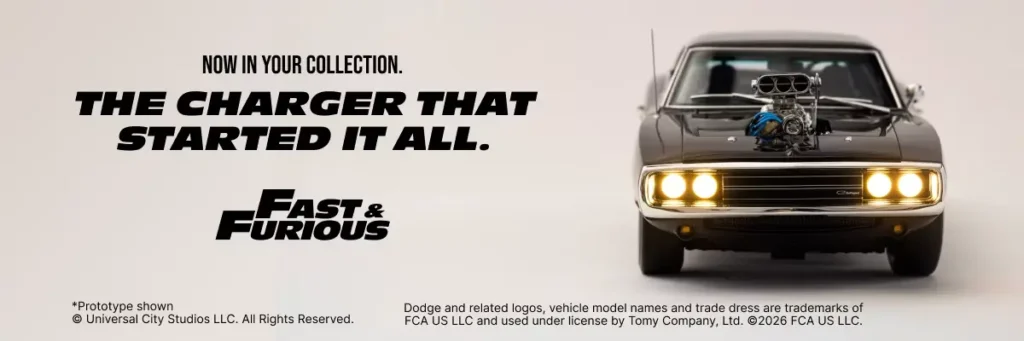 1:10 Fast & Furious Dom's Charger Replica