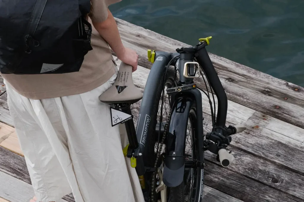 Brompton × and wander G Line Folding Bicycle