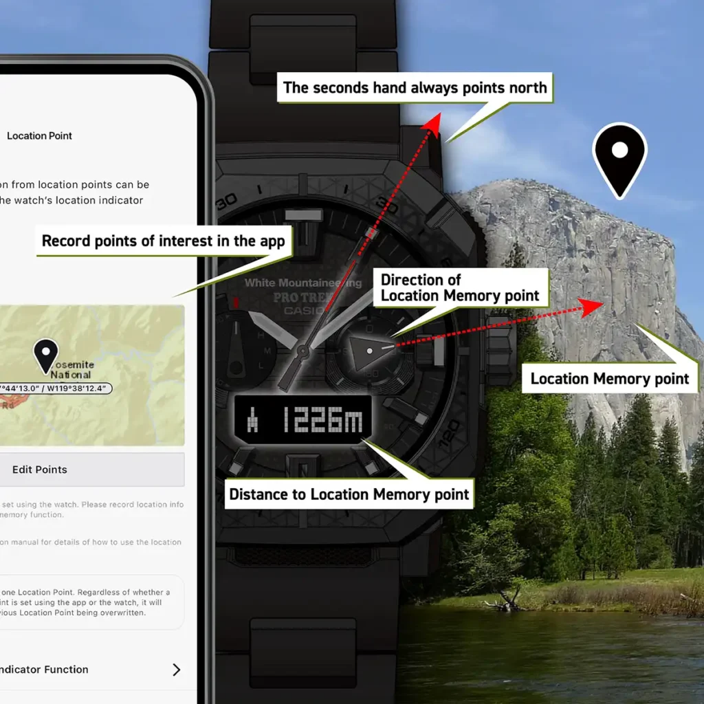 Casio Pro Trek x White Mountaineering PRW-B1000WM-1
