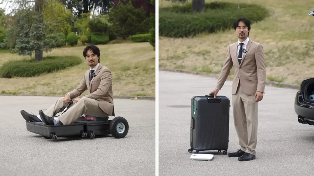 Custom-built Mazda Suitcase Car by Bucket