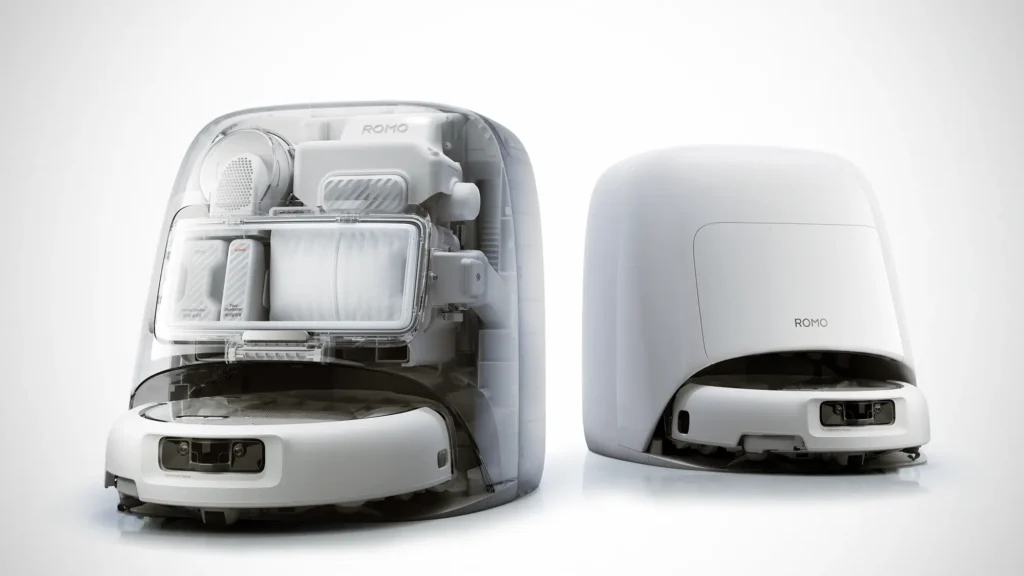 DJI ROMO 2 Robot Vacuum Range