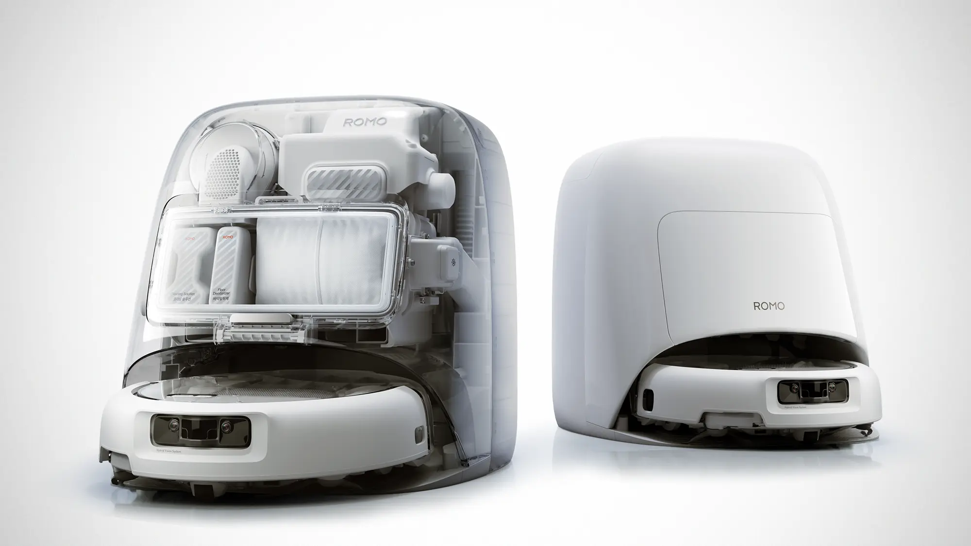 DJI ROMO 2 Robot Vacuum Range