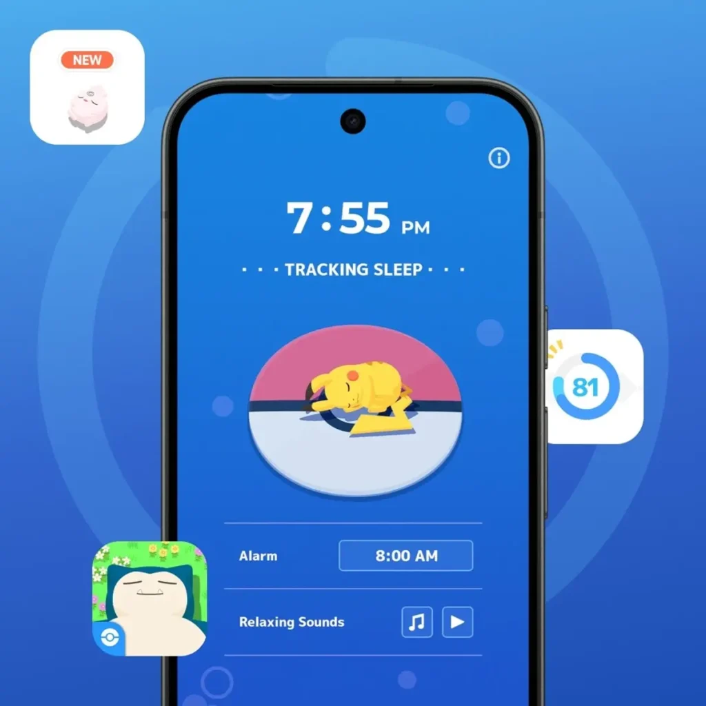 Google Fitbit Air Special Edition Pokémon Sleep