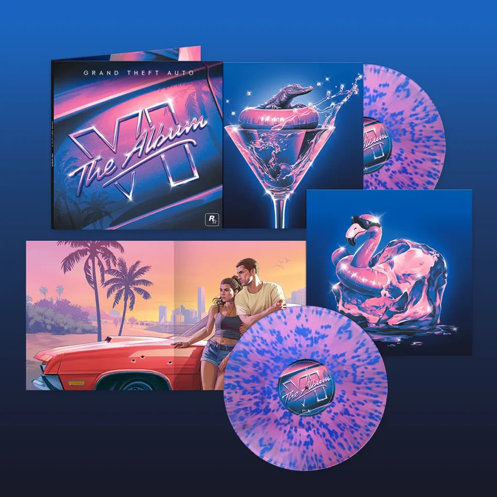 Grand Theft Auto VI: The Album – Splatter Vinyl