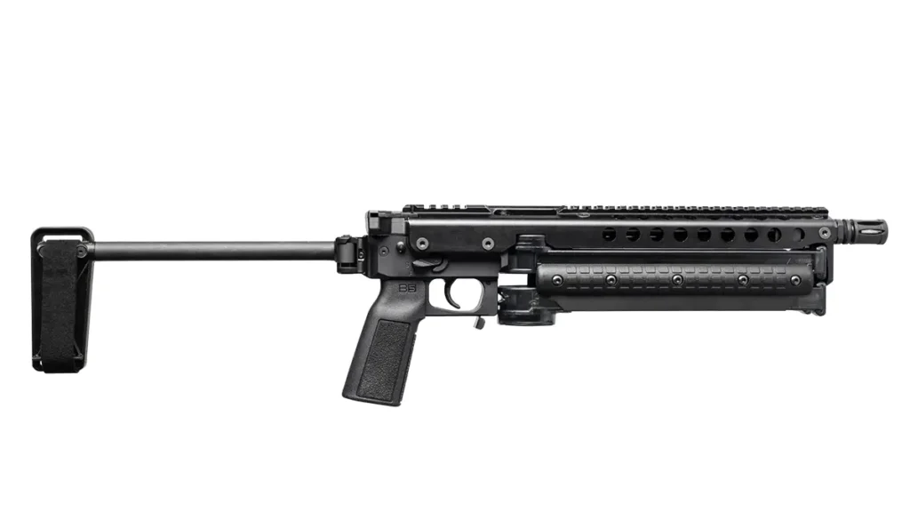 KelTec KP50 Brace Unfolded
