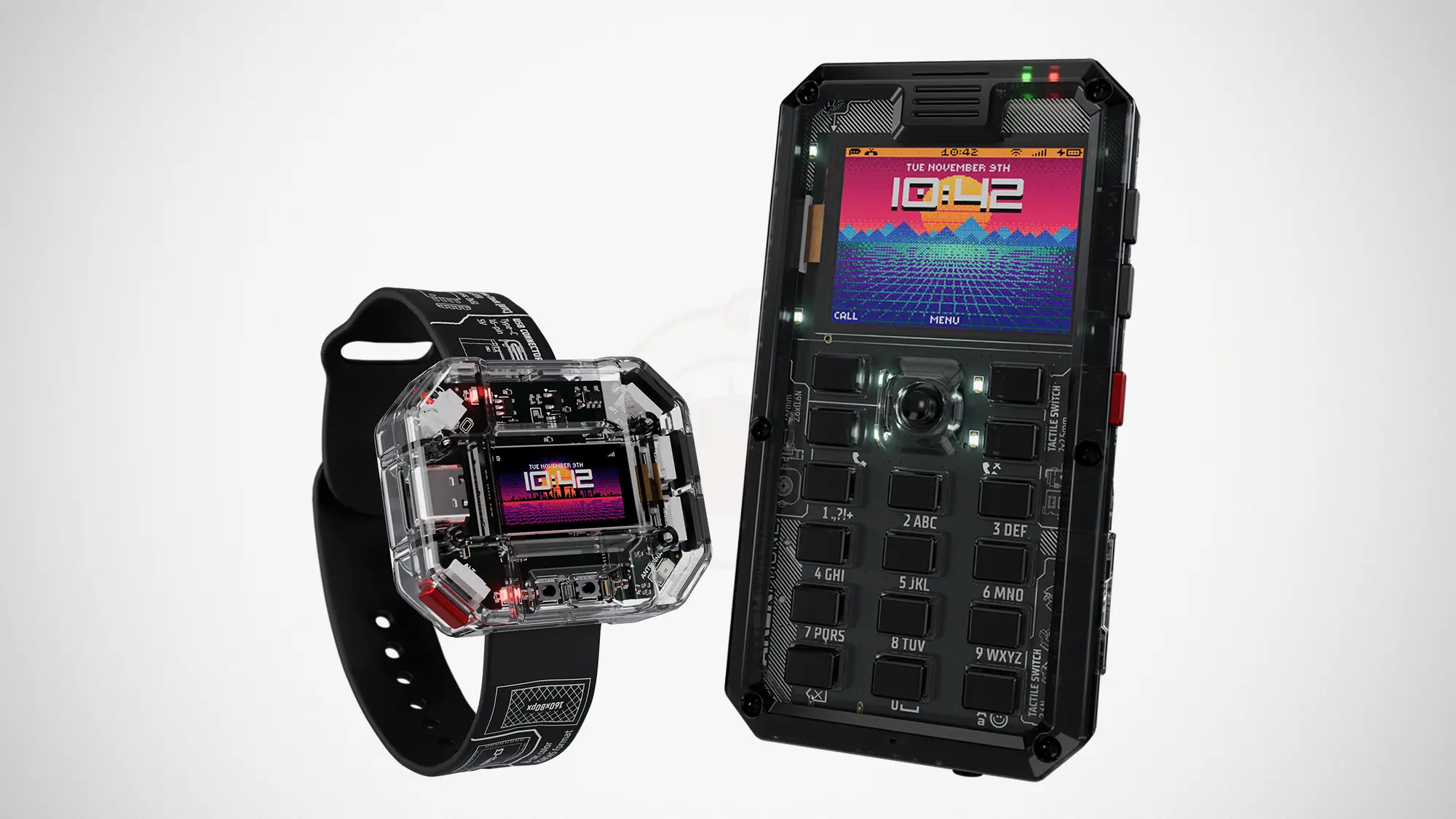 MAKERphone 2.0 and MAKERband