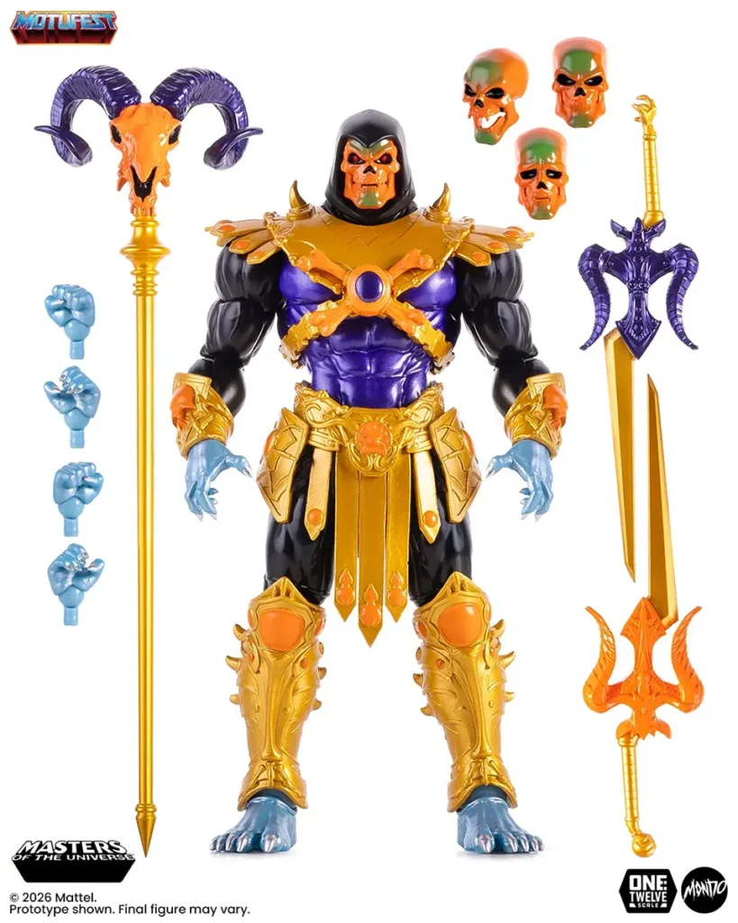 Masters of the Universe 200X - Disco Skeletor 1/12 Scale Figure - Limited Edition