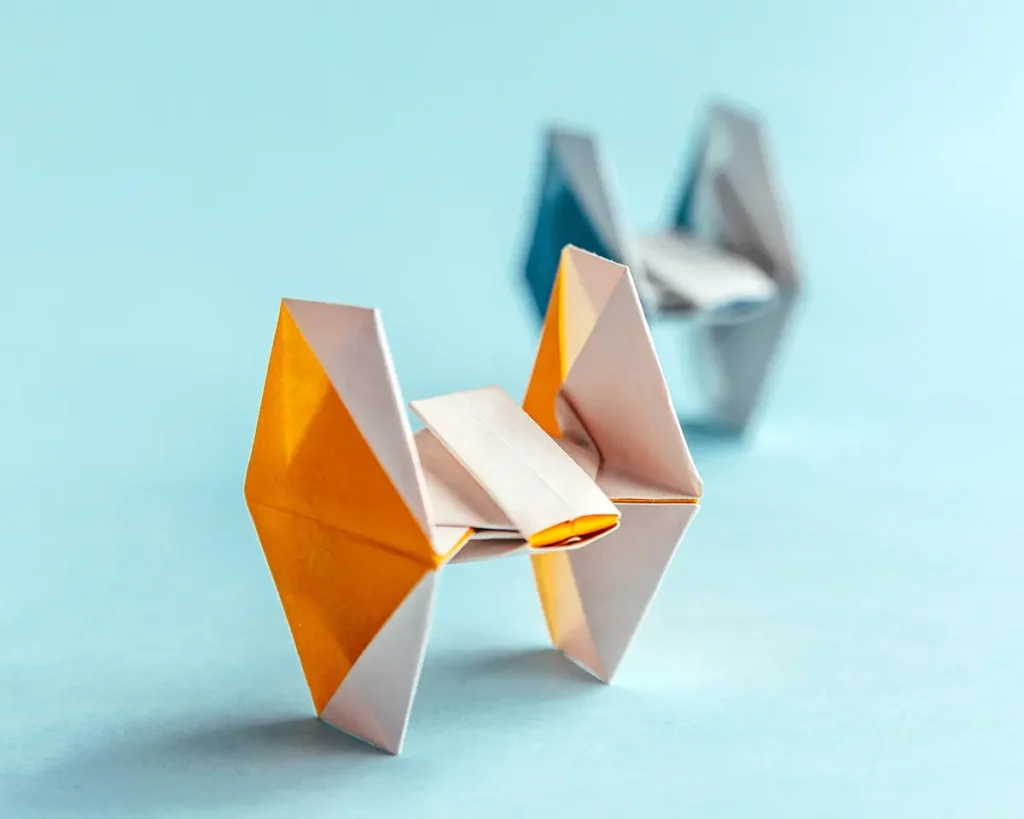 Origami Star Wars TIE Fighter