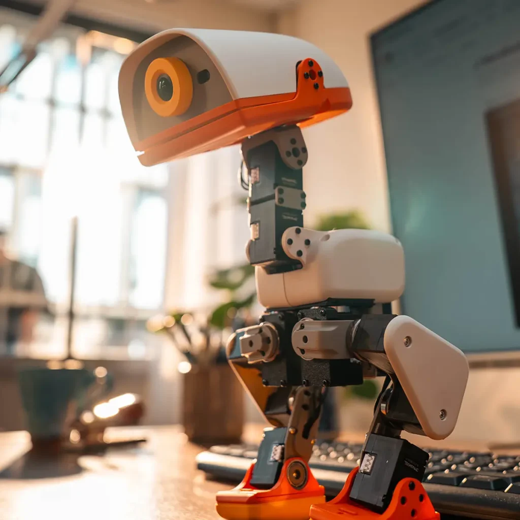 Pollen Robotics Microduck Open-source Biped