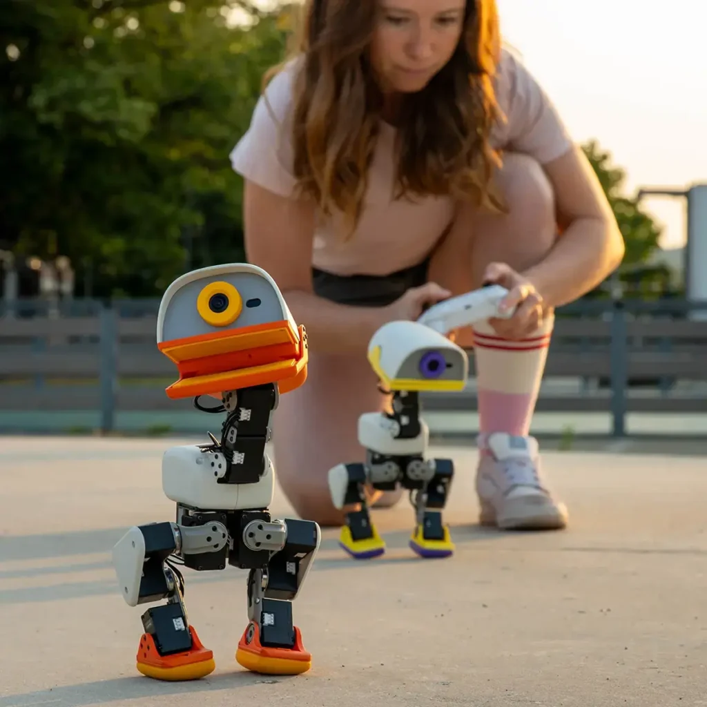 Pollen Robotics Microduck Open-source Biped