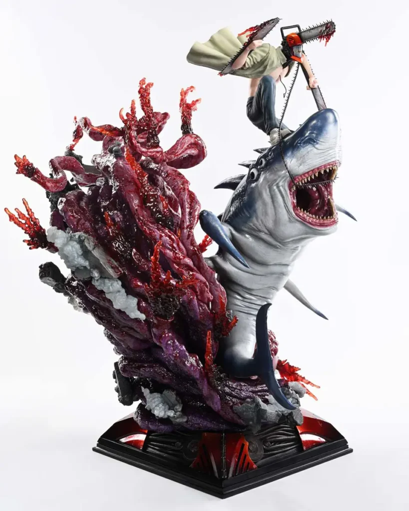Prime 1 Studio Concept Masterline Series Chainsaw Man & Beam Statue