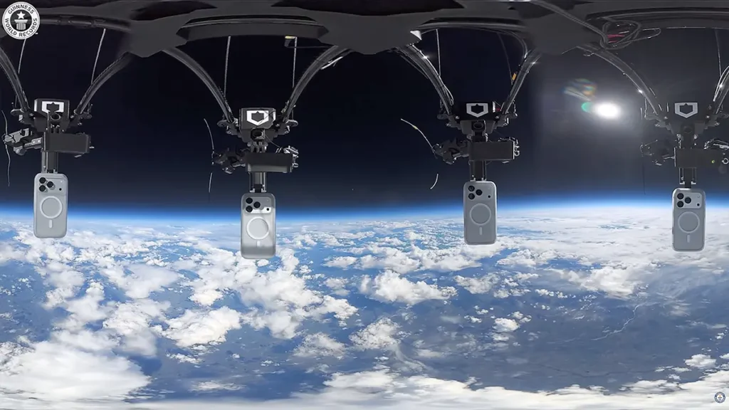 Rhinoshield AirX Drop-test from Space