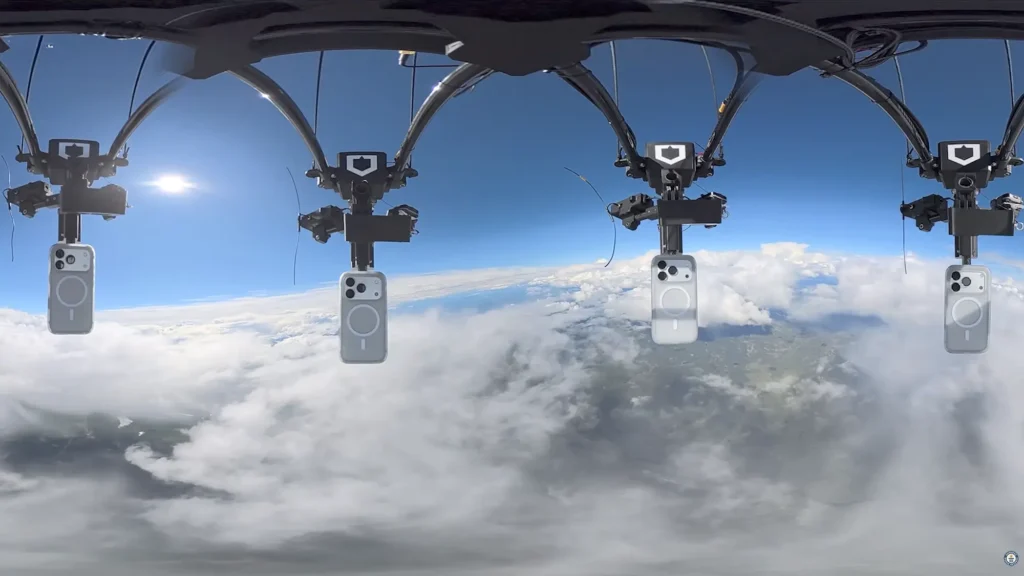 Rhinoshield AirX Drop-test from Space