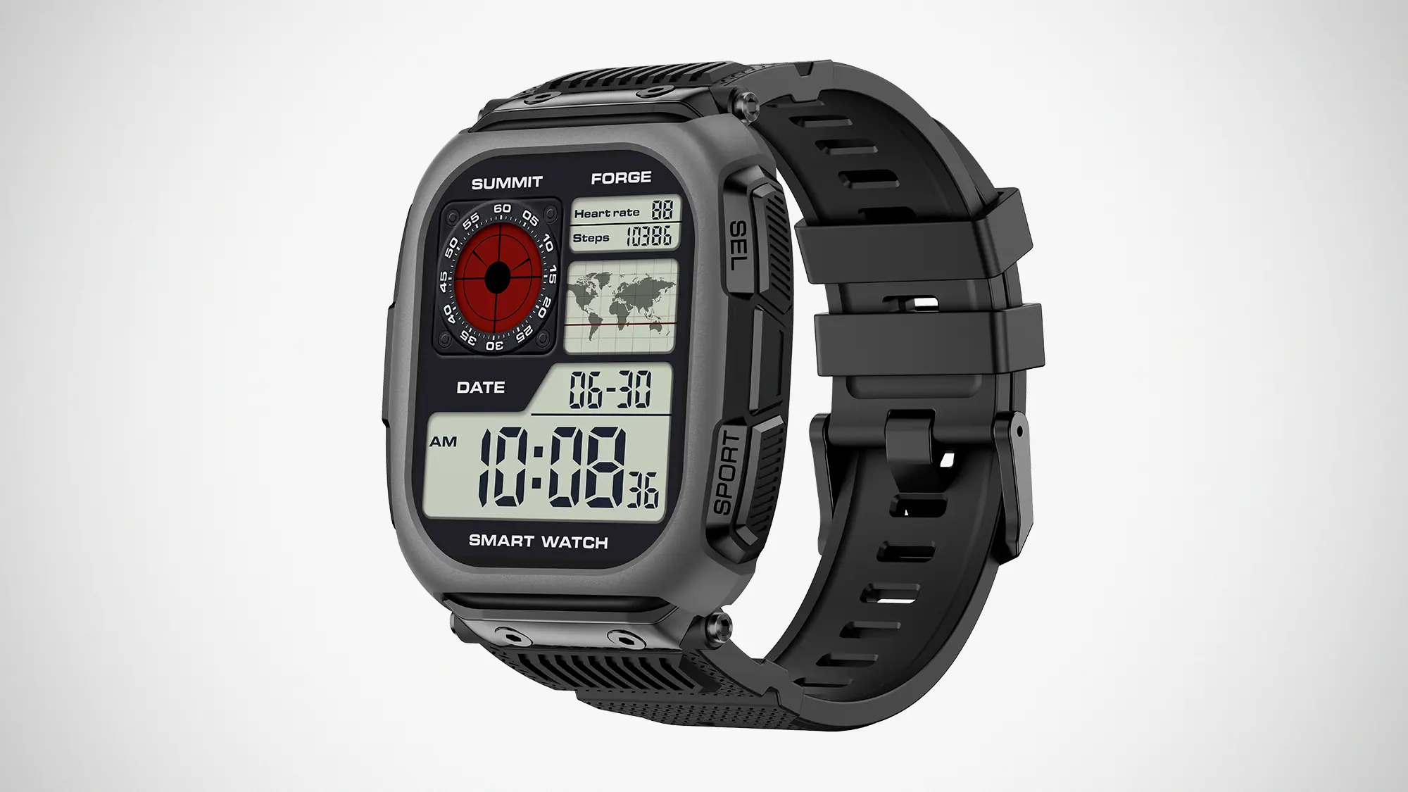 Rollme Hero D6 Rugged Smartwatch