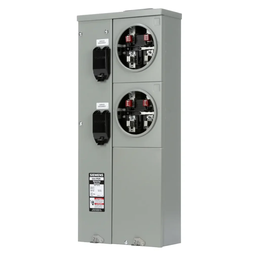 Siemens WEP2211 UNI-PAK Meter Stack 200 Amp
