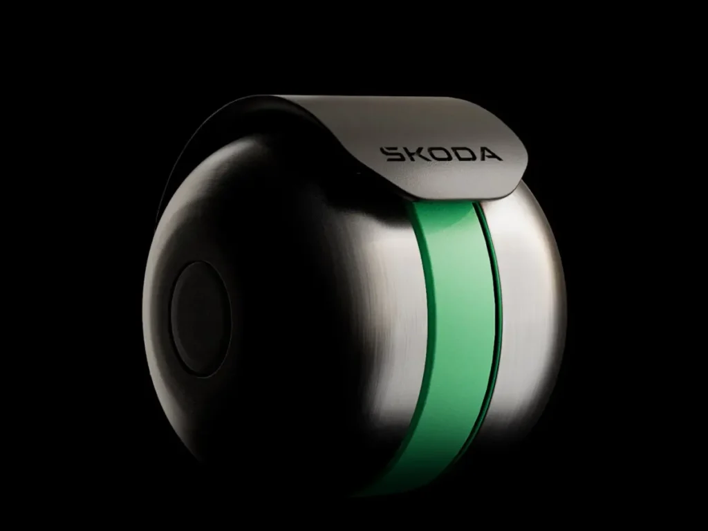 Skoda Duobell Anti-Noise-Cancelling Headphones Bike Bell