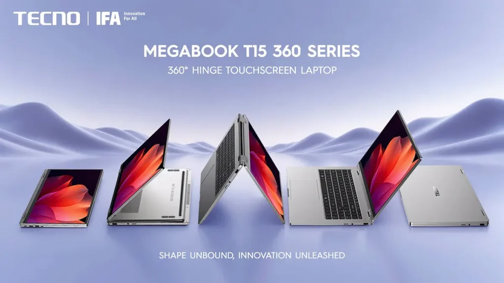 TECNO MEGABOOK T15 360 Series Laptops