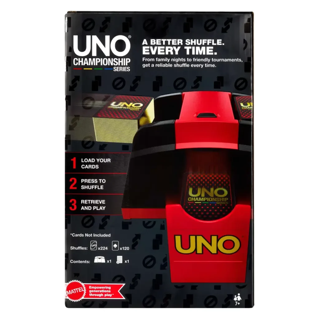 UNO Championship Series Automatic Card Shuffler